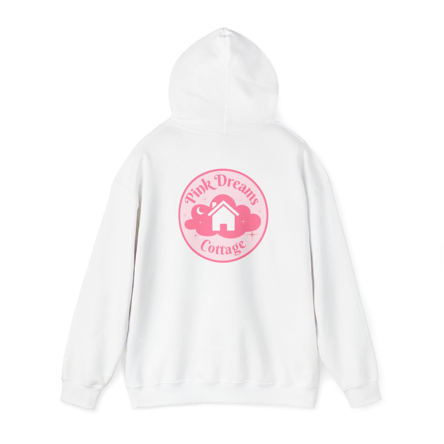 Pink Dreams Cottage Hooded Sweatshirt