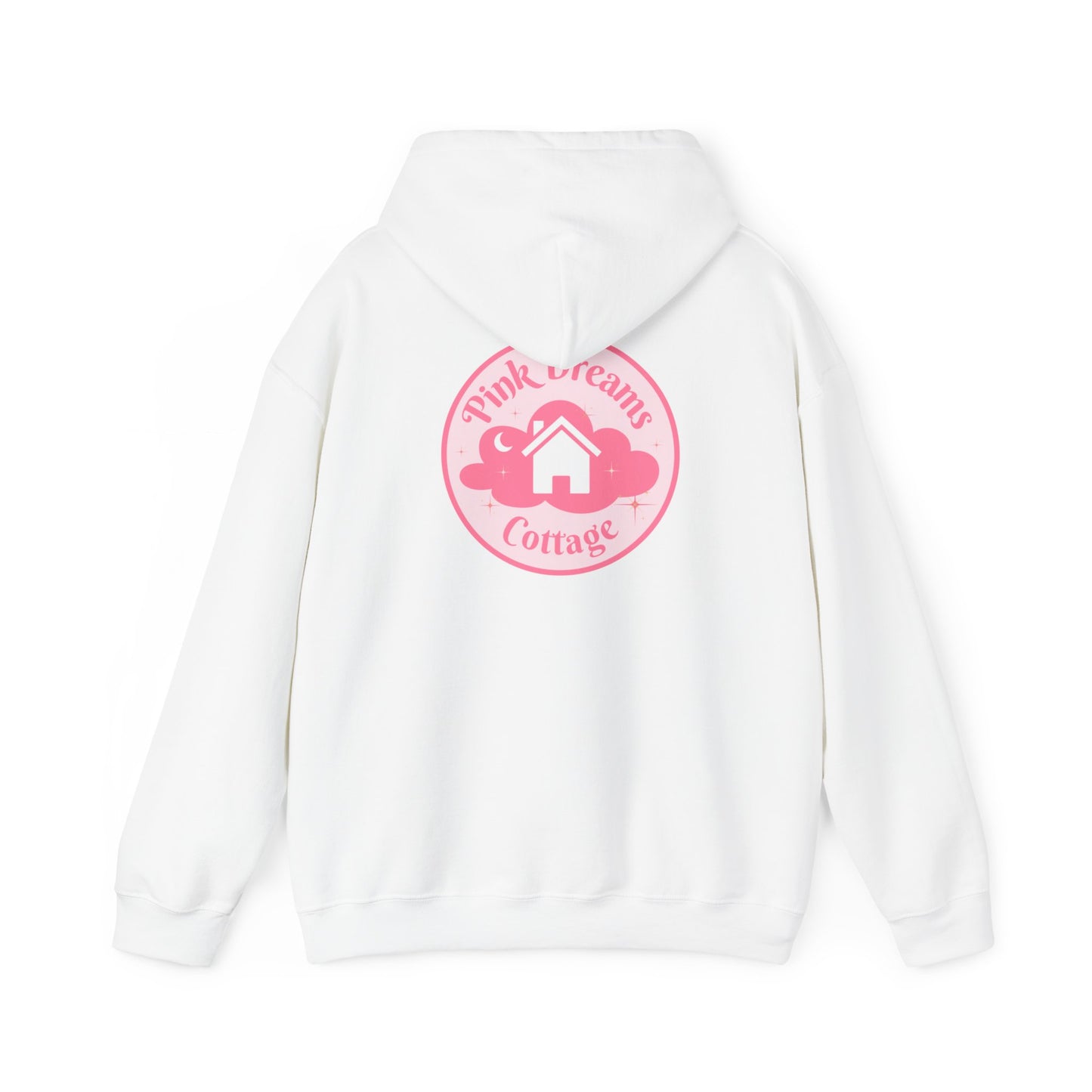 Pink Dreams Cottage Hooded Sweatshirt