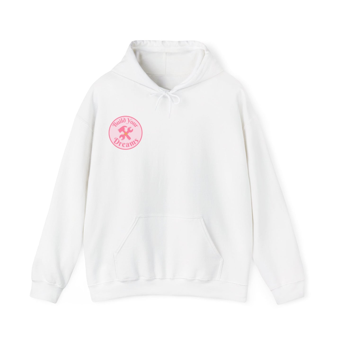 Pink Dreams Cottage Hooded Sweatshirt