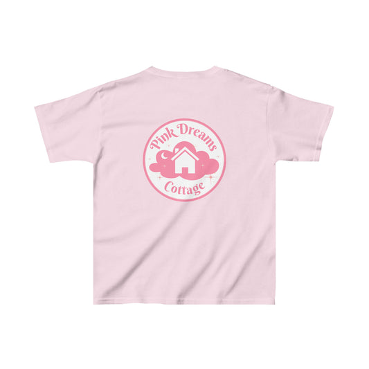 Pink Dreams Cottage Kids T-Shirt