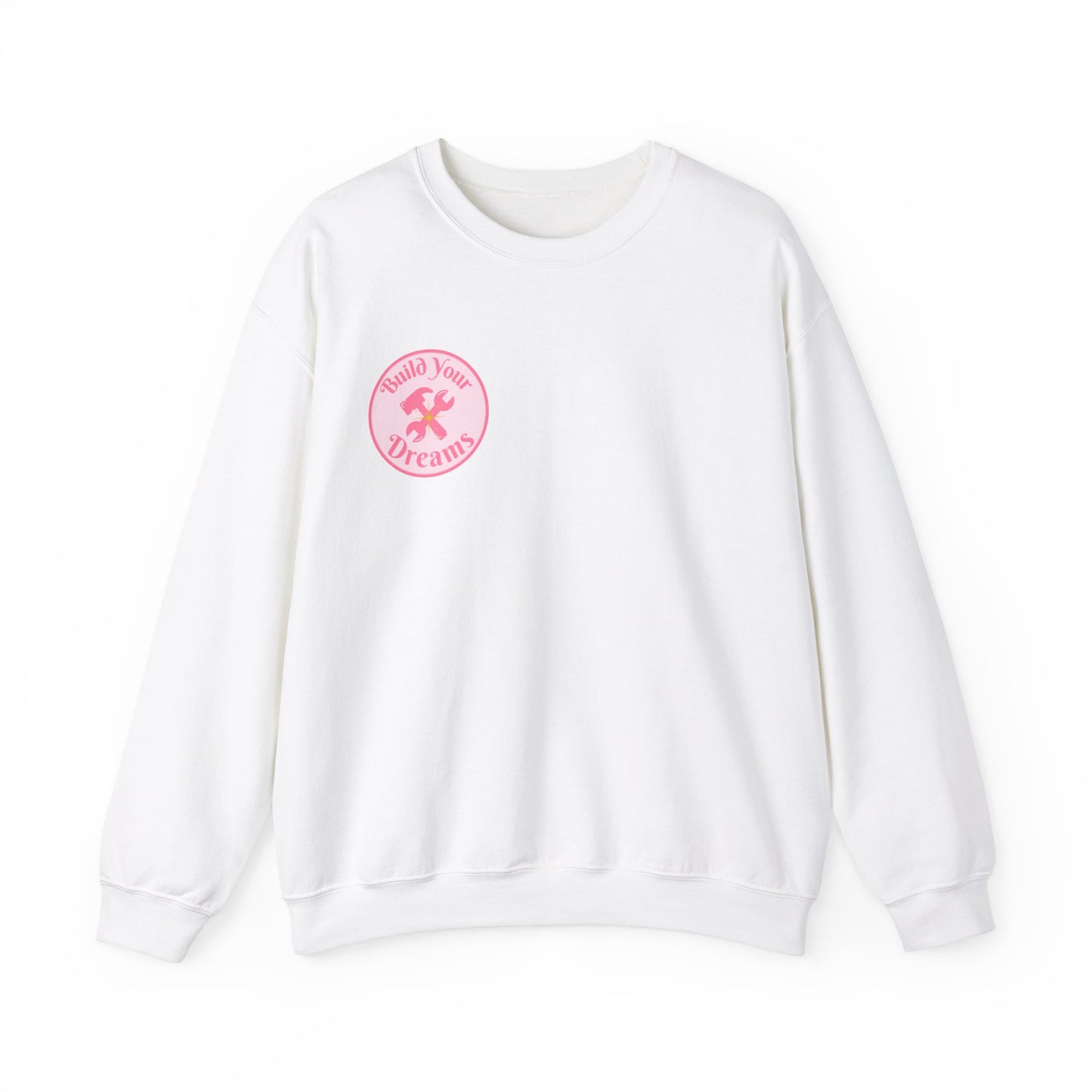 Pink Dreams Cottage Crew Neck Sweatshirt